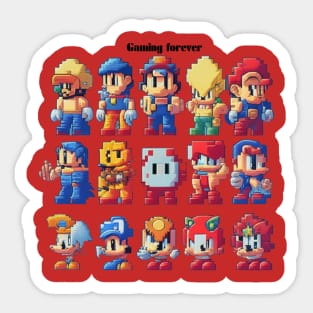 Gaming Heroes Sticker